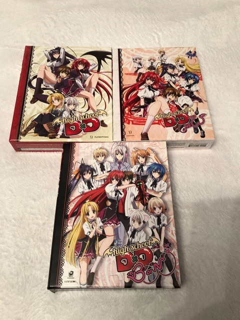 FUNIMATION HIGH SCHOOL DxD Limited Edition Bundle Staffel 1,2 & 3 Anime