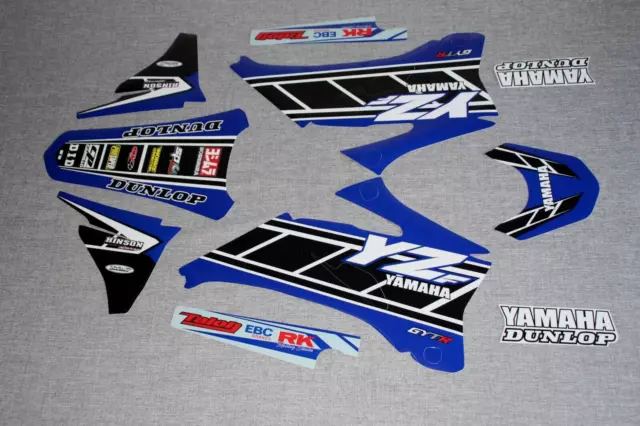 Yamaha Yzf 250-Yzf 450 Retro Series  Mx Graphics Kit Sticker Kit Stickers Decals