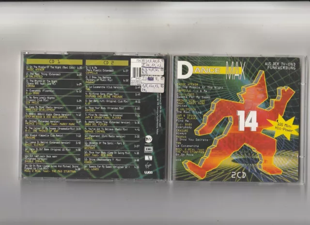 2 CD Dance Max 14  | CD Zustand  sehr gut