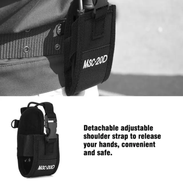 Nylon Shoulder Strap Bag Pouch Universal Portable Holder Case