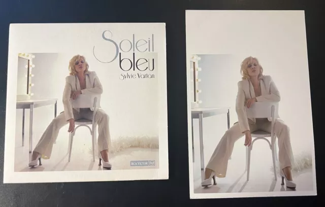 SYLVIE VARTAN - Soleil Bleu - Cd Promo Sampler Album - Très Rare - Collection