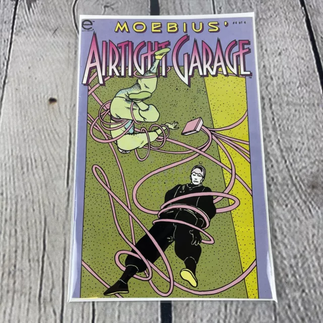 Airtight Garage #4  (Epic Comics, 1989)  Moebius!  Vg+