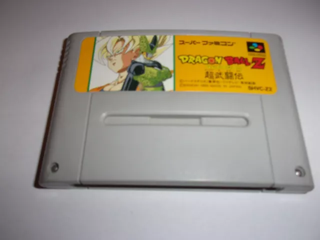 Dragon Ball Z: Super Butouden - Nintendo Super Famicom NTSC-J - Bandai 1993