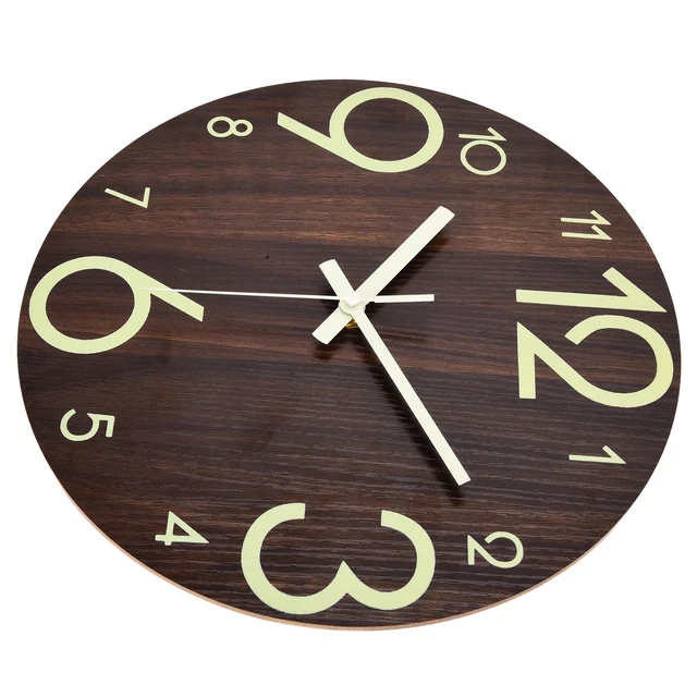 Horloge Murale Créative Horloge Murale Lumineuse Horloges Décoratives Rondes