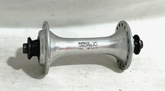 Moyeu VTT vintage SHIMANO HB-M564 DEORE LX 32H brochette 100 mm