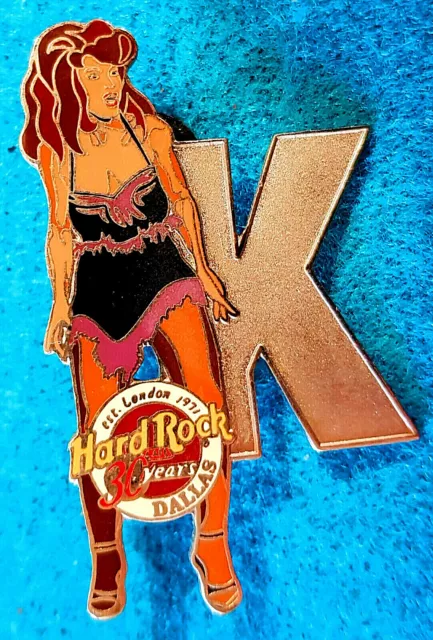 DALLAS TEXAS *TINA TURNER* LETTER K MUSICIAN PUZZLE SERIES Hard Rock Cafe PIN LE