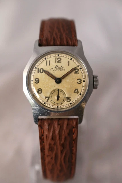 Montre Mécanique Femme Helvetia Années 40 - Vintage, Occasion, Montre Bracelet Rétro