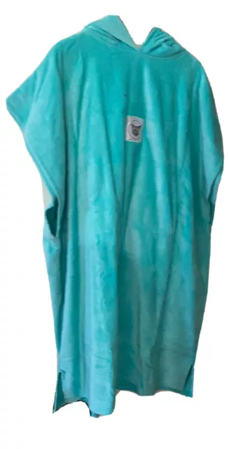 Pari Swim Club Aqua Terry Cloth Swim Cover Up, Unisex, Very Large, New with Tags