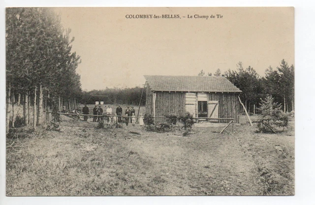 COLOMBEY LES BELLES Meurthe et Moselle CPA 54 The Field of Shooting