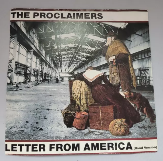 The Proclaimers - Letter From America - Chrysalis CHS-3178 Ex Condition