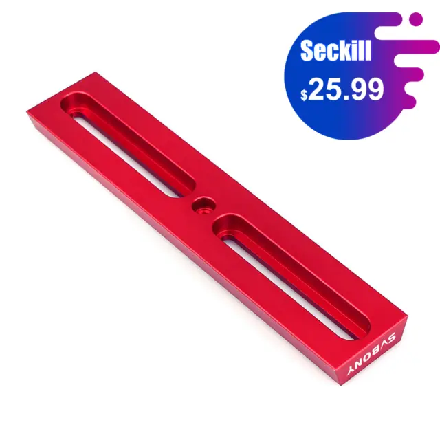Red 210mm Guide Star Dovetail Mounting Plate Bracket for Astronomical Telescope