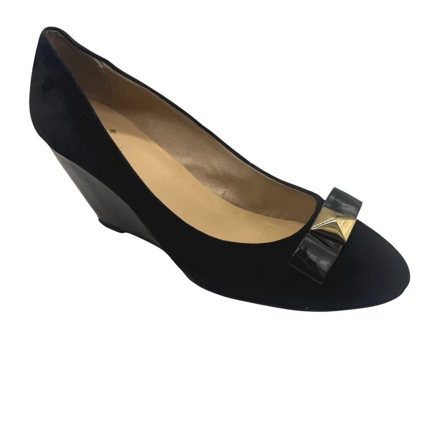 JOEupin Sweet Bow Lace Princess Lolita Shoes – Lace-up High Heel Buckle Strap Platform Pumps (5cm Heel)