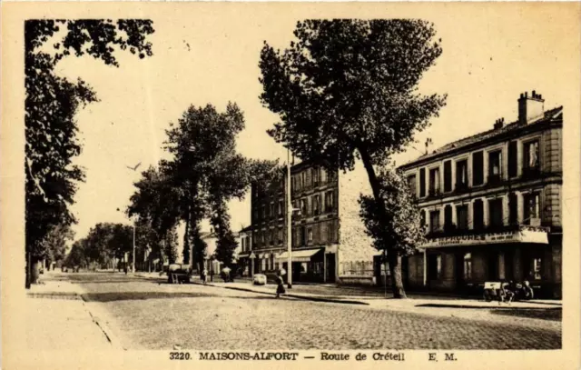 CPA MAISONS ALFORT Route de Creteil (600390)