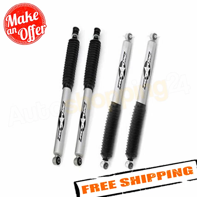 Rubicon Express SK010657RXJ Mono-Tube Shock Absorber Kit for 84-01 Cherokee XJ