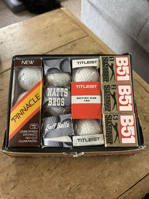 Vintage Golf Balls, Vintage Golf Equipment, Golf, Sporting Goods