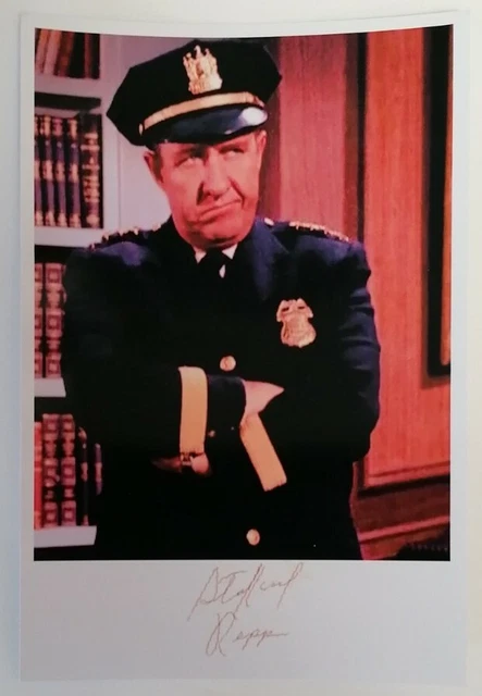 PRINT - 60s Batman TV Series Stafford Repp 6"X4" Colour Autograph Reprint Photo
