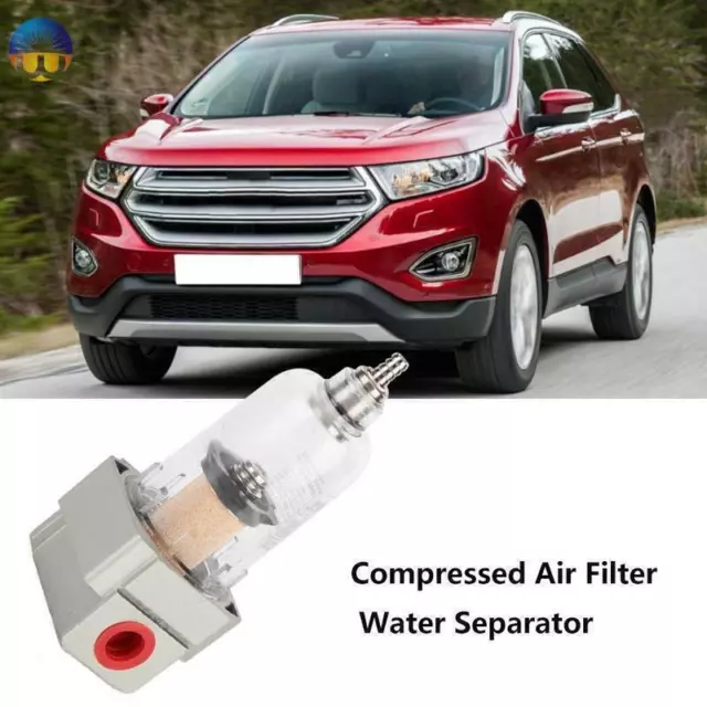 Water Separator Compressed Air Filter Oil Separator Quick Connector Compressed