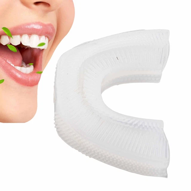 Sostituzione testina spazzolino elettronico a forma di U accessorio silicone
