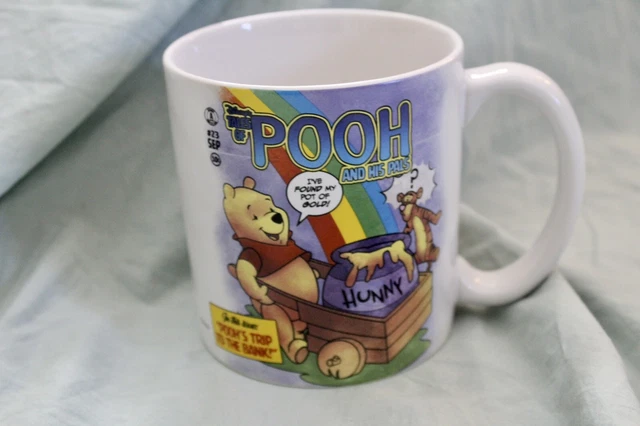 DISNEY TALES OF Pooh And His Pals Comic Book Disney Store Coffee Mug 