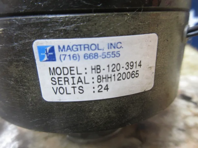 Magtrol Brake Clutch Hb-120-3914 8Hh120065 24V Charmilles Edm 3