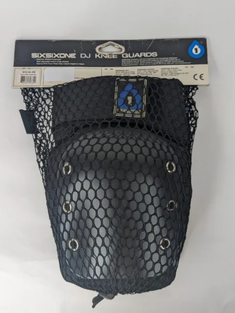 Sixsixone Protection DJ Knee Guards Size Medium New Set of Two Pads