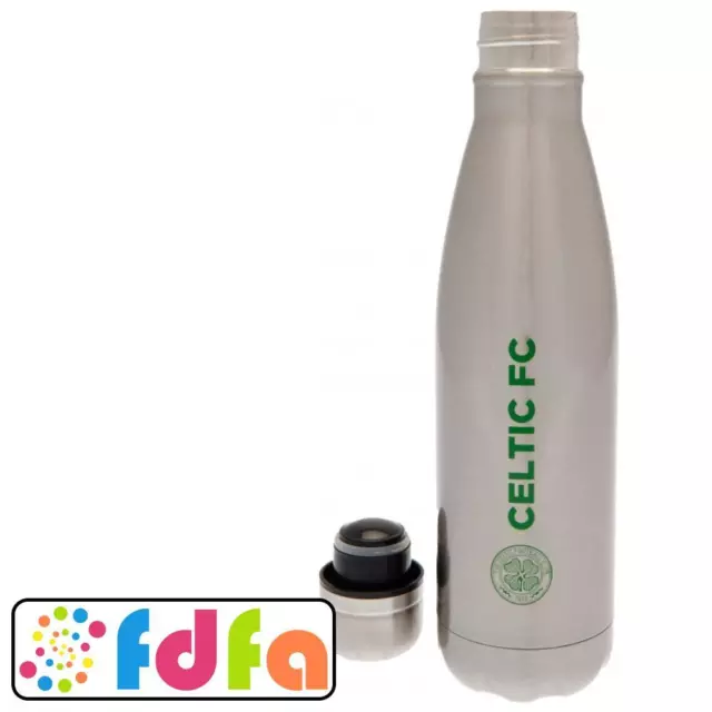 Officially Licensed Celtic FC Football Thermal Vacuum Flask Water Bottle
