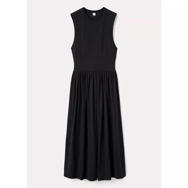 Toteme Women's Black Sleeveless A-line Dress