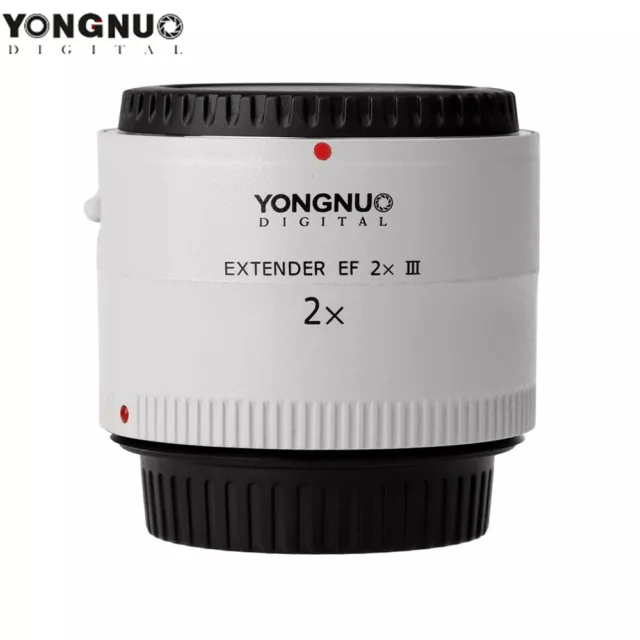 YONGNUO EXTENDER EF 2X III Teleconverter Auto focus Lens for Canon EOS EF camera