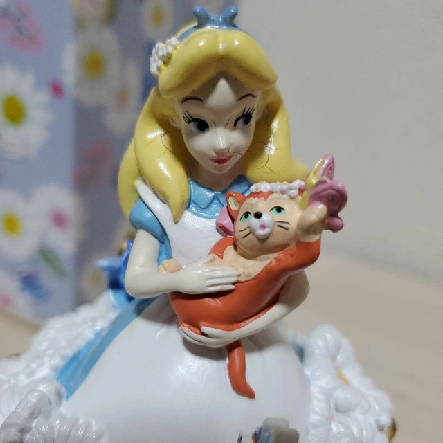 DISNEY ALICE IN Wonderland Tea Cup Music Box from Japan Disney Shop £156.50 PicClick UK