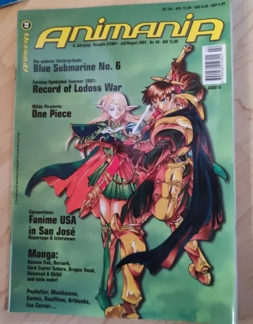 Animania - Ausgabe 2/2001, 40 - Videos, Mangas & More