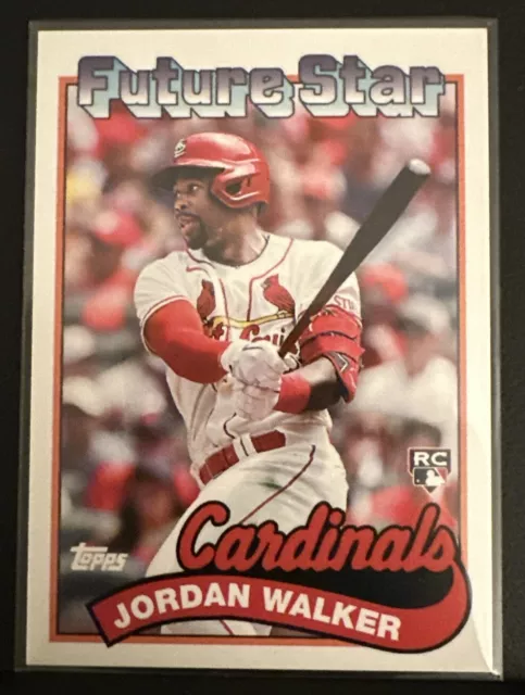 2023 Topps Throwback Thursday Jordan Walker PHOTO VARIATION SP Cardinals #101 RC