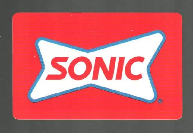 SONIC Classic Logo 2021 Gift Card ( $0 )