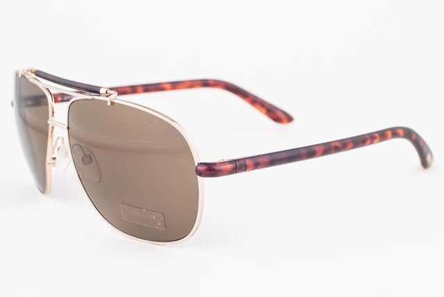 Tom Ford Adrian Gold Tortoise / Brown Sunglasses TF243 28J 62mm