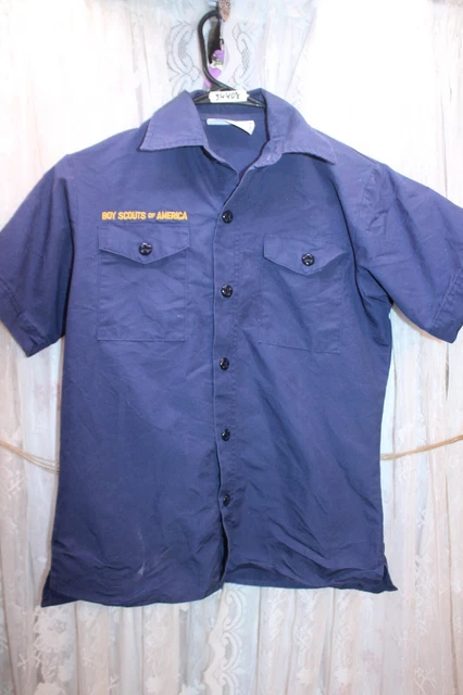 Boy Scouts of America Uniform Youth Cub Blue Medium Shirt