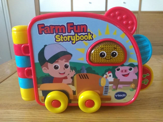 Vtech Store Book VTECH FARM FUN Storybook Educational Toy With Lights & Sounds : Age 3 ...