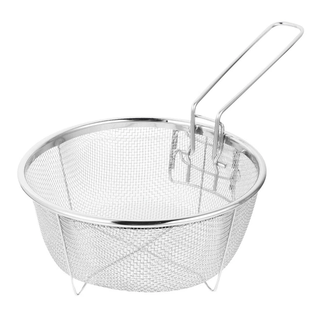 Vogue J719 Cestello Per Spaghetti In Acciaio Inox - Per Cottura Porzioni Piccole, Ideale Per Ristoranti - Foto 5