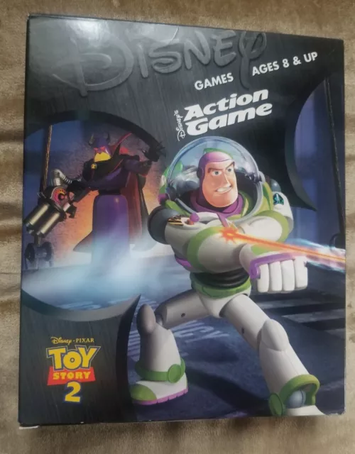 Disney Pixar Toy Story 2 Action Game Buzz Lightyear PC Windows 95 /98 with Box