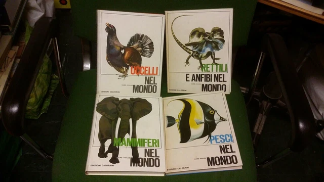 LA FAUNA NEL MONDO, MAMMIFERI, PESCI, RETTILI, UCCELLI, COFANETTO, 8f22 LA FAUNA NEL MONDO, MAMMIFERI, PESCI, RETTILI, UCCELLI, COFANETTO, 8f22