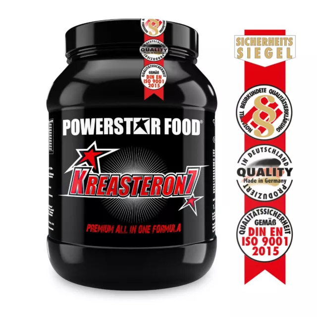 Powerstarfood KREASTERON 7 All-In-One Supplement 1725 g Wild Berry Creatin