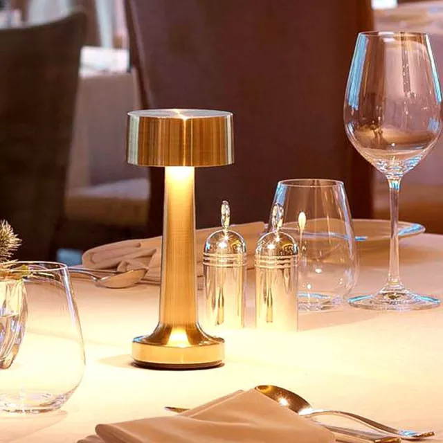 Lampada Da Tavolo Led Ricaricabile Luce Soffusa Bar Ristoranti Hotel Pub Cene