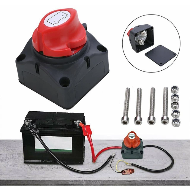 Interruttore di separazione batteria auto 300 A interruttore principale interruttore di corrente 12 V48 V barca veicolo camion