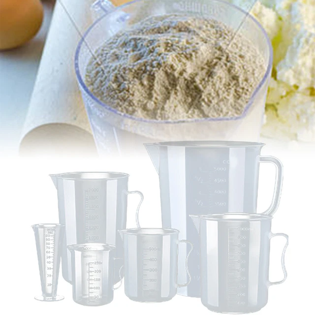Vaso medidor calidad alimentaria resistente al calor vaso medidor