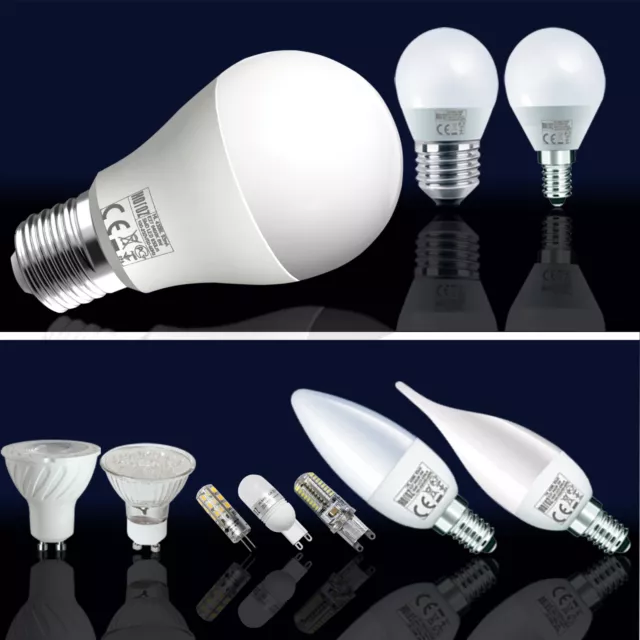 LED Leuchtmittel Sparlampe GU10 E14 E27 G9 G4 Lampe Glühbirne Strahler Birne