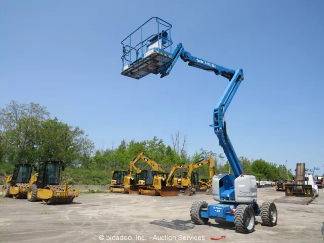 2011 Genie Z-45/25J 46' 2" Dual Fuel Articulating Boom Lift Man bidadoo -Repair