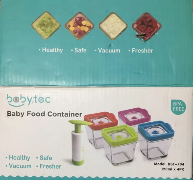 Babytec Baby Food Containers