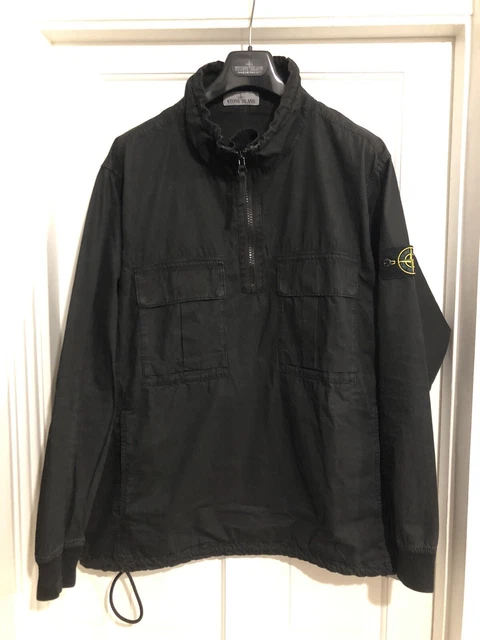 Stone island brushed smock jacket hotsell