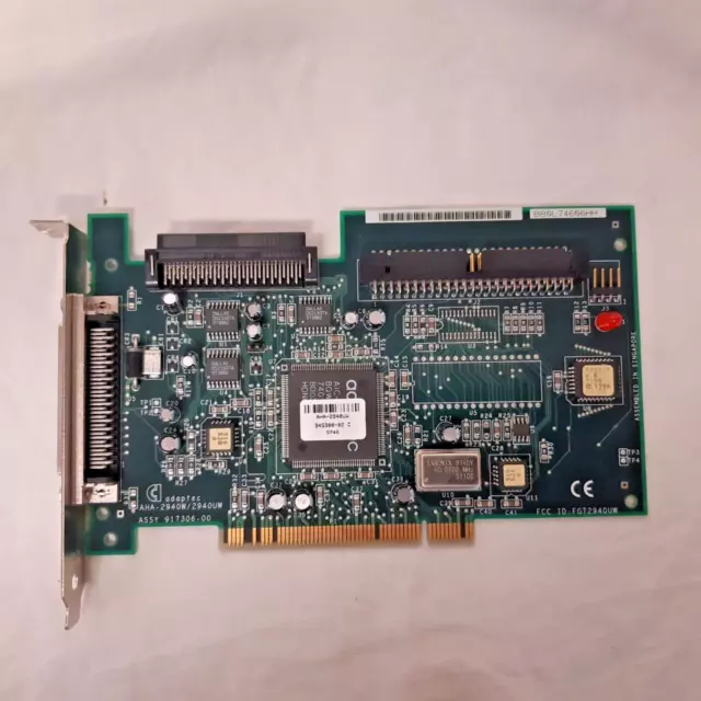 Adaptec AHA-2940UW PCI TO SCSI host adapter 50-pin & 68-pin UltraWide Controller