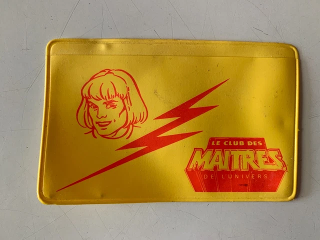 Bague Du Pouvoir Vintage MOTU - Mattel, Club Officiel Maîtres De L'Univers, état Correct