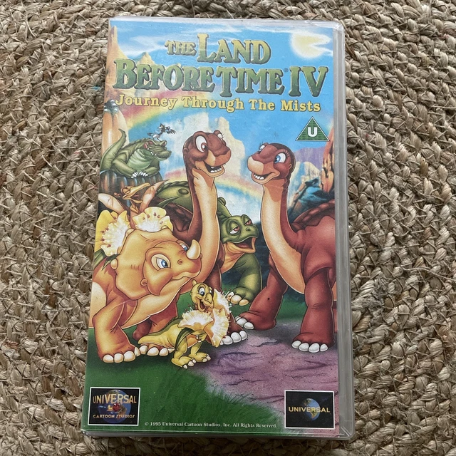 THE LAND BEFORE TIME IV JOURNEY THROUGH THE MISTS VHS Tape £7.00 ...