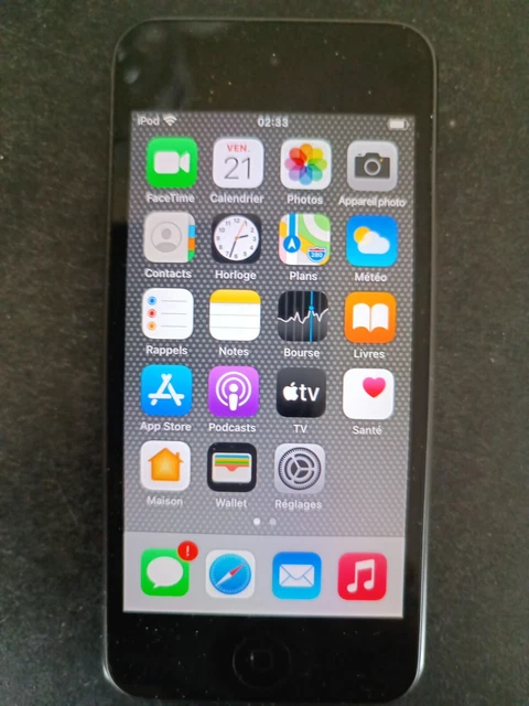 ipod touch 7 32go gris